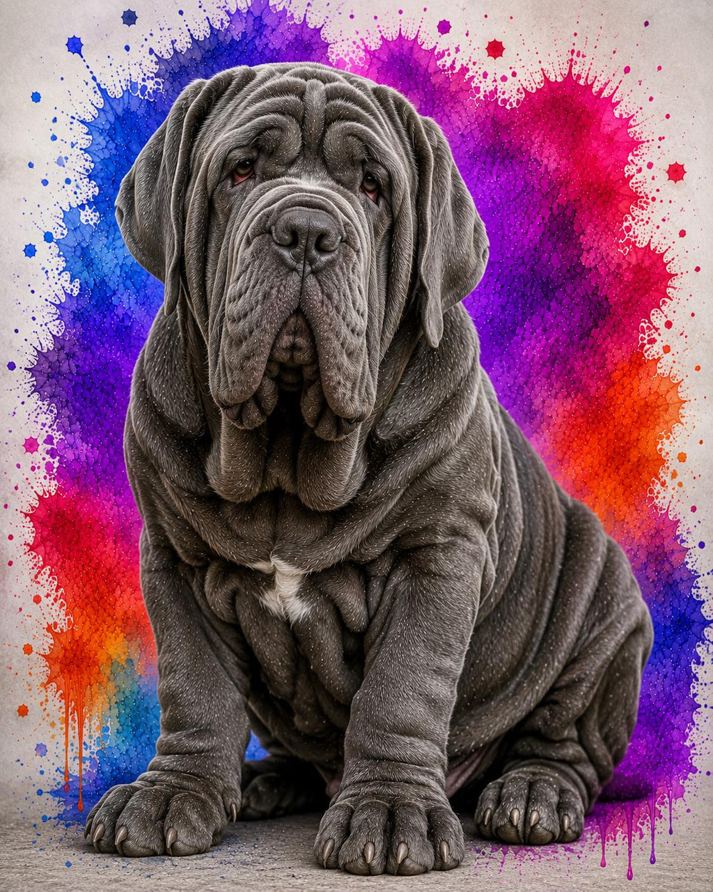 Custom Pet Portrait Die Cut Sticker | Vinyl Pet Decal