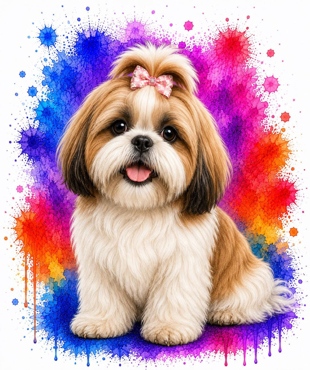 Custom Pet Portrait Die Cut Sticker | Vinyl Pet Decal