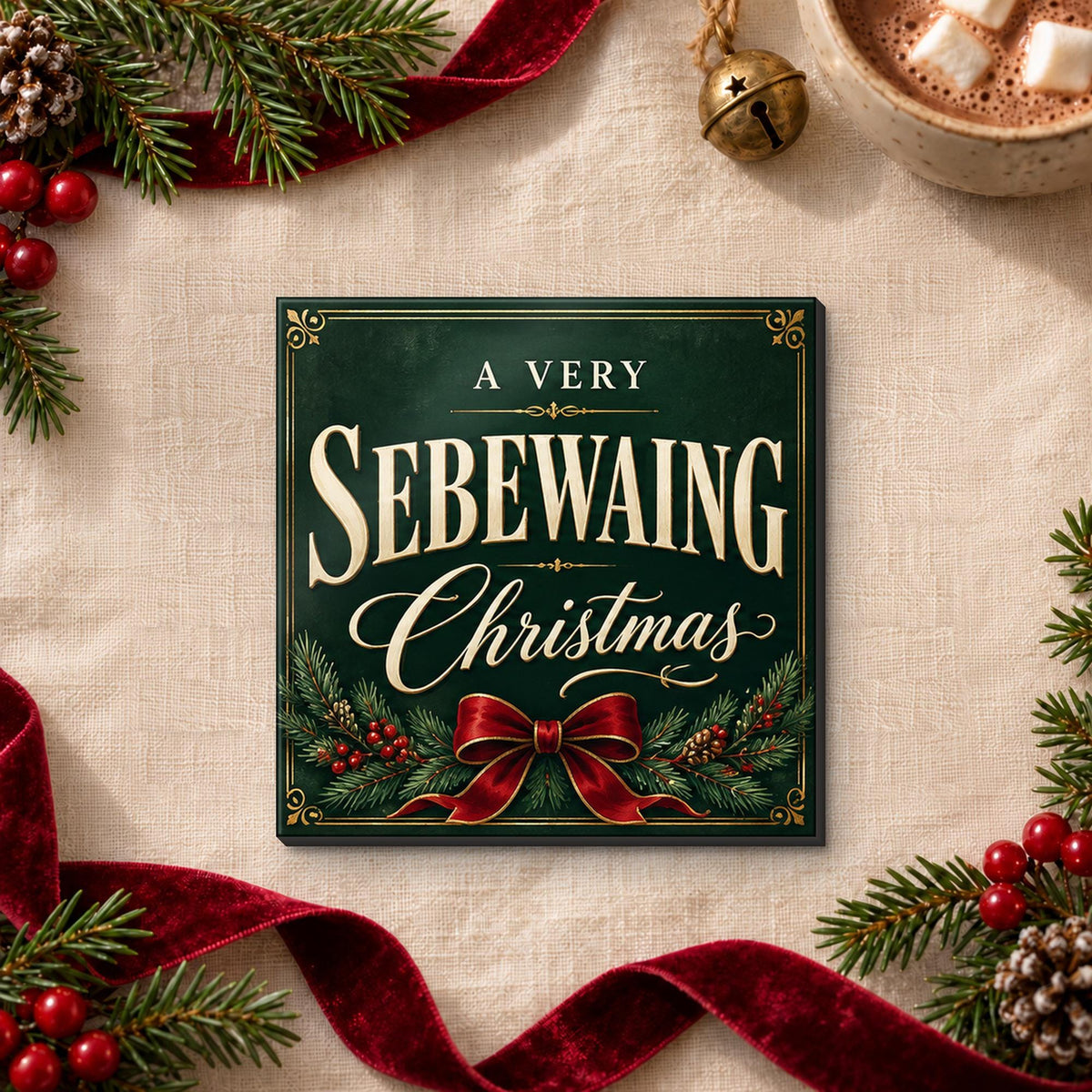 A Very Sebewaing Christmas magnet
